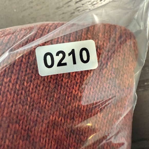 Patagonia Mens Better Sweater 1/4 Zip Pullover Rust Heather‎ Navy Size S - Picture 8 of 8